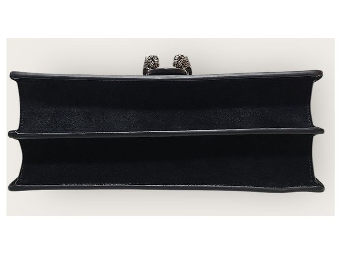 Gucci Borsa a tracolla Dionysus in tela GG Supreme, misura Medium Nero - vista 7
