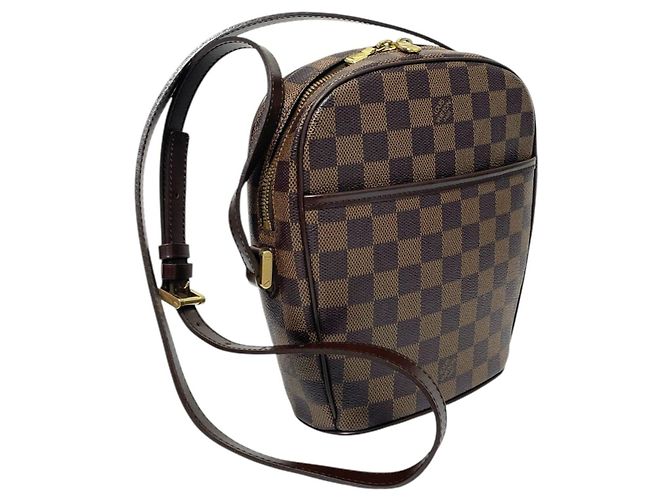 Louis Vuitton Bolsa de Ombro Damier Ébène PM Preto - vista 2