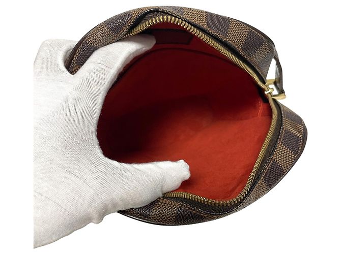 Louis Vuitton Bolsa de Ombro Damier Ébène PM Preto - vista 5