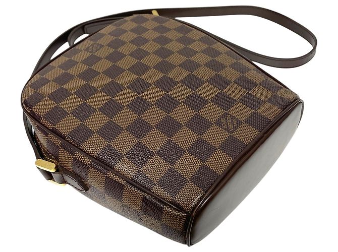 Louis Vuitton Bolsa de Ombro Damier Ébène PM Preto - vista 6
