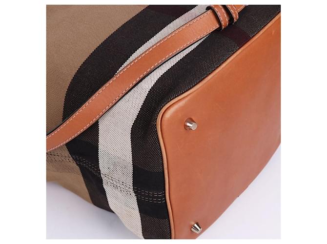 Burberry Borsa a mano e a spalla Ashby Brown Medium Marrone - vista 10