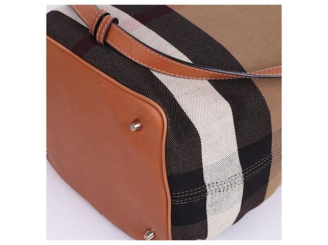 Burberry Borsa a mano e a spalla Ashby Brown Medium Marrone - vista 11