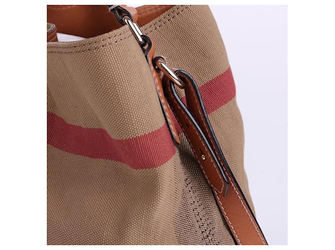 Burberry Borsa a mano e a spalla Ashby Brown Medium Marrone - vista 7