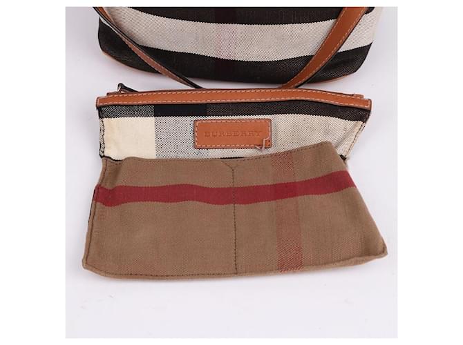 Burberry Borsa a mano e a spalla Ashby Brown Medium Marrone - vista 8
