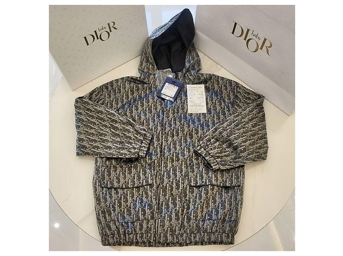 Dior Rompevento con cappuccio per bambini Marrone - vista 2