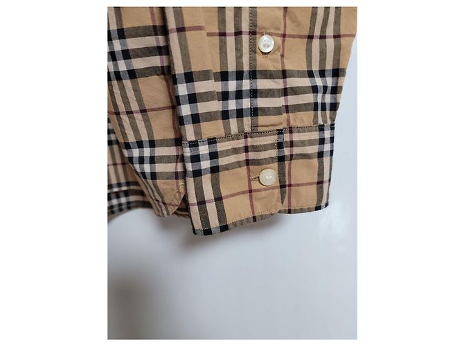 Burberry Baumwollhemd mit London Vintage Check Mehrfarben - Ansicht 4