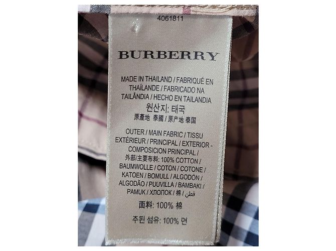 Burberry Baumwollhemd mit London Vintage Check Mehrfarben - Ansicht 7