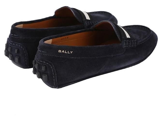 Bally Mocassini da guida da uomo Blu - vista 8