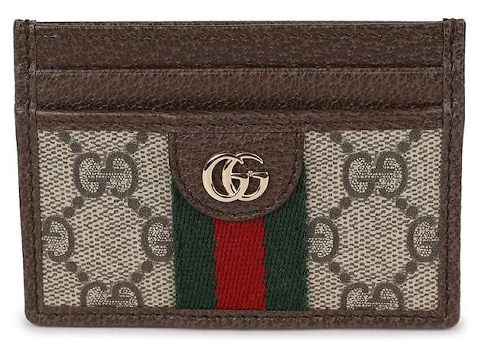Gucci Cartera Ophidia Castaño - vista 3