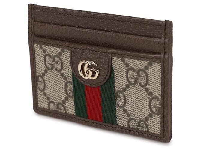 Gucci Cartera Ophidia Castaño - vista 4