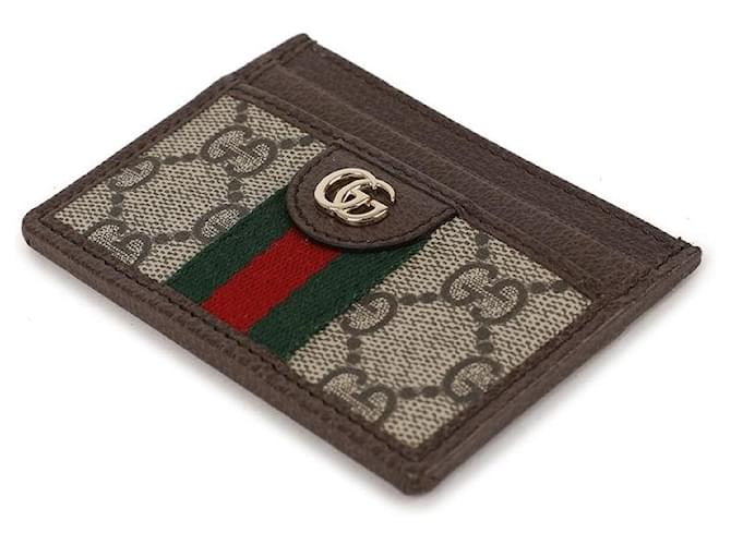 Gucci Cartera Ophidia Castaño - vista 6