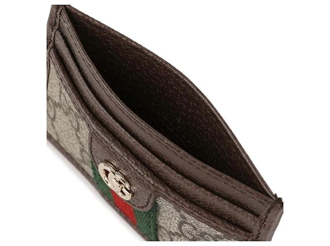 Gucci Cartera Ophidia Castaño - vista 8