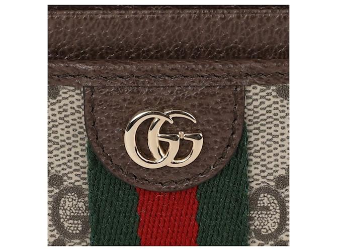 Gucci Cartera Ophidia Castaño - vista 9
