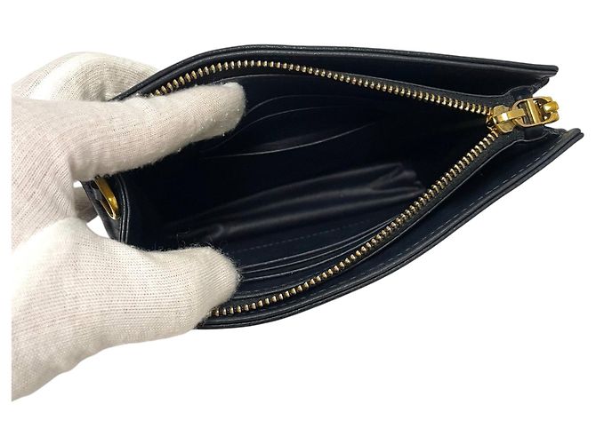 Pochette a tracolla Dior Caro Chain Nero - vista 5