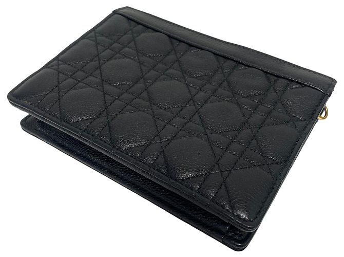 Pochette a tracolla Dior Caro Chain Nero - vista 6