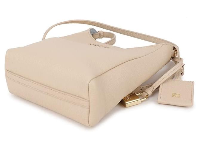 Miu Miu Borsa a secchiello in pelle Bianco - vista 6