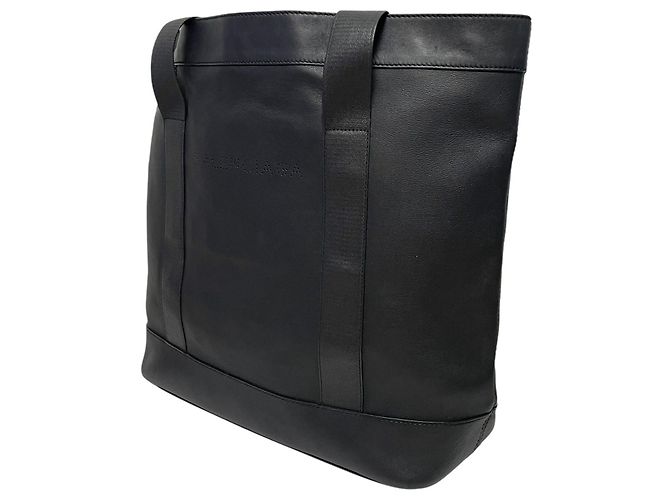Balenciaga Punched Logo Cabas Tote Bag Schwarz - Ansicht 3