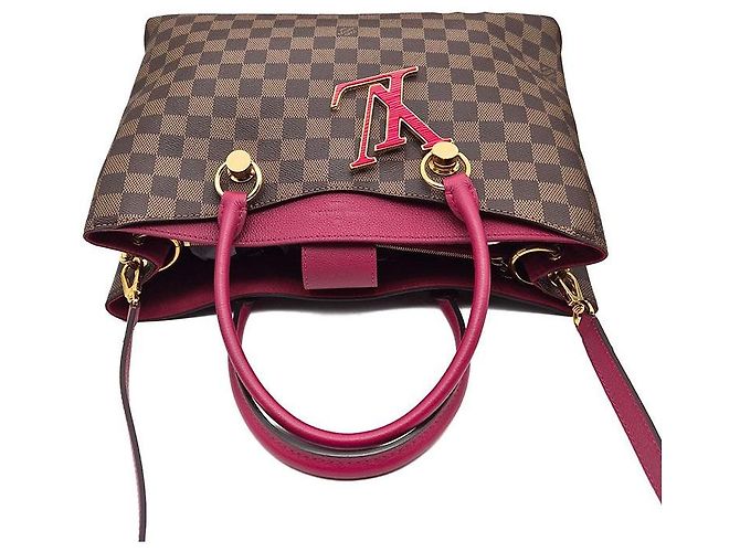 Louis Vuitton Damier Riverside Marrone - vista 6