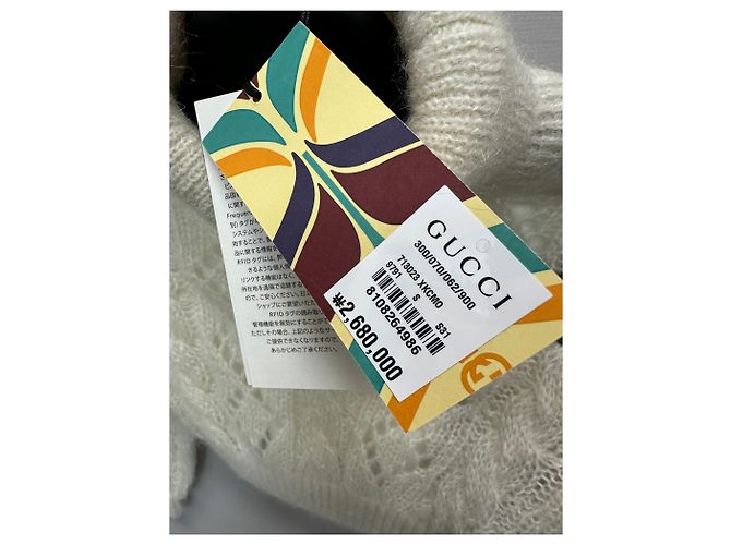 Gucci Suéter de punto de mohair Adidas Multicolor - vista 7