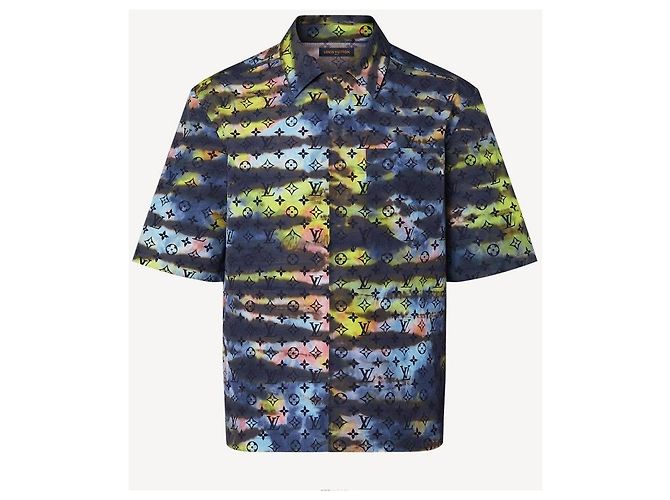 Louis Vuitton T-shirt Monogram Tie-Dye Size Multicolore - vista 10