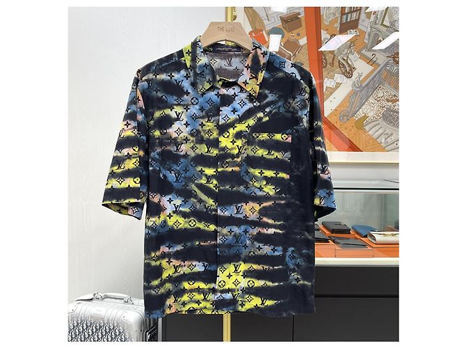 Louis Vuitton T-shirt Monogram Tie-Dye Size Multicolore - vista 2
