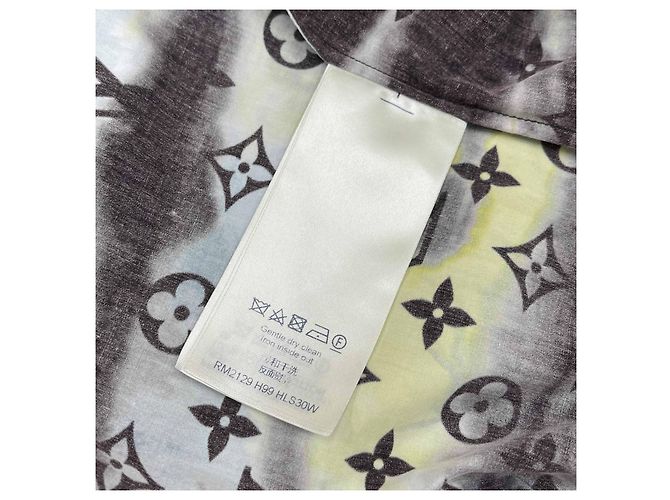 Louis Vuitton T-shirt Monogram Tie-Dye Size Multicolore - vista 9