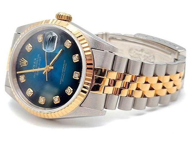 Rolex Datejust Kombinationsuhr Gelb - Ansicht 2