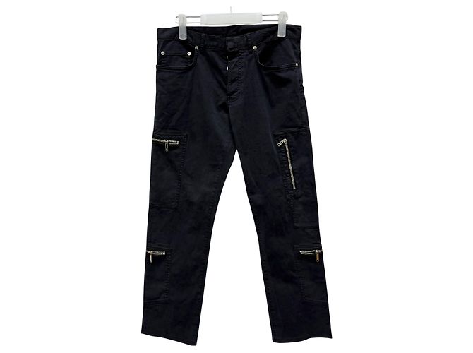 Dior Multi-Pocket Denim Hose Blau - Ansicht 2