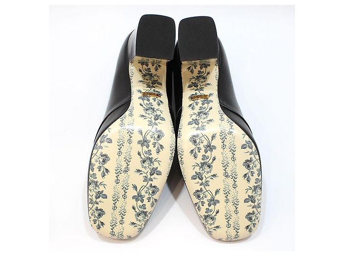 Gucci Décolleté Black GG Marmont Nero - vista 6