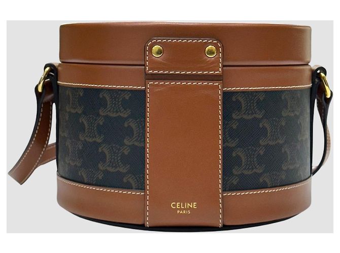 Céline Borsa a tracolla media Triope Canvas Tan Tambourine Multicolore - vista 11
