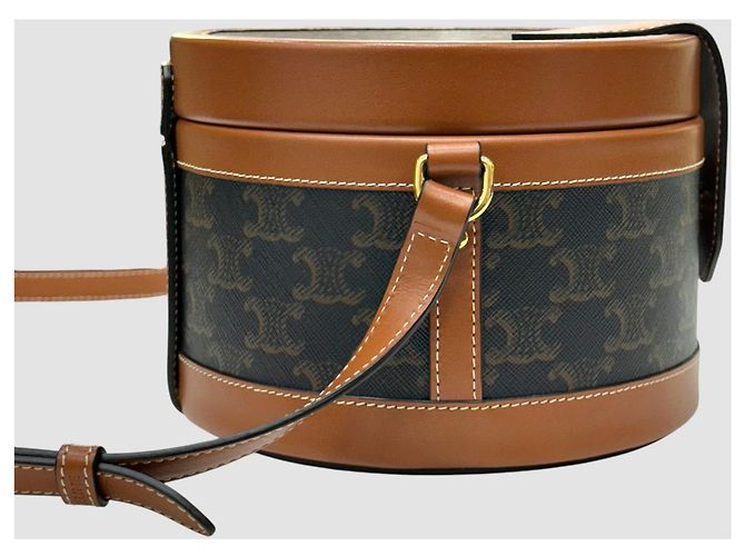 Céline Borsa a tracolla media Triope Canvas Tan Tambourine Multicolore - vista 6