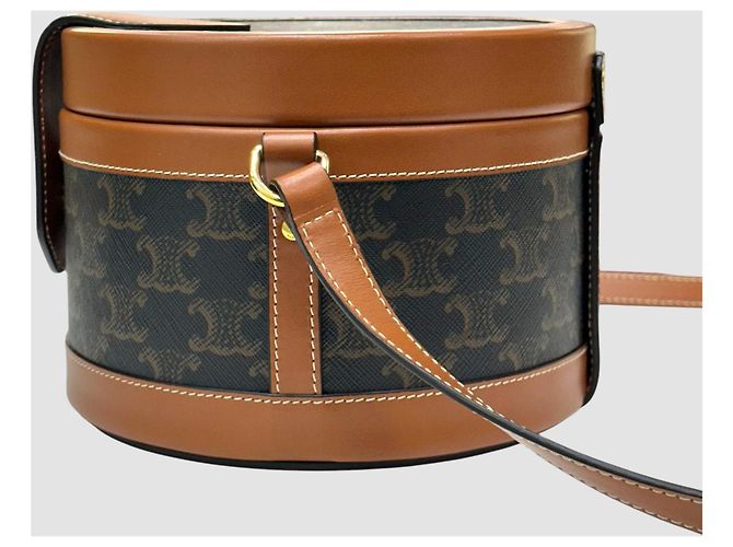 Céline Borsa a tracolla media Triope Canvas Tan Tambourine Multicolore - vista 7