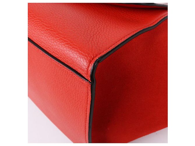 Céline Piccola borsa Trapeze con manico superiore Arancione - vista 10
