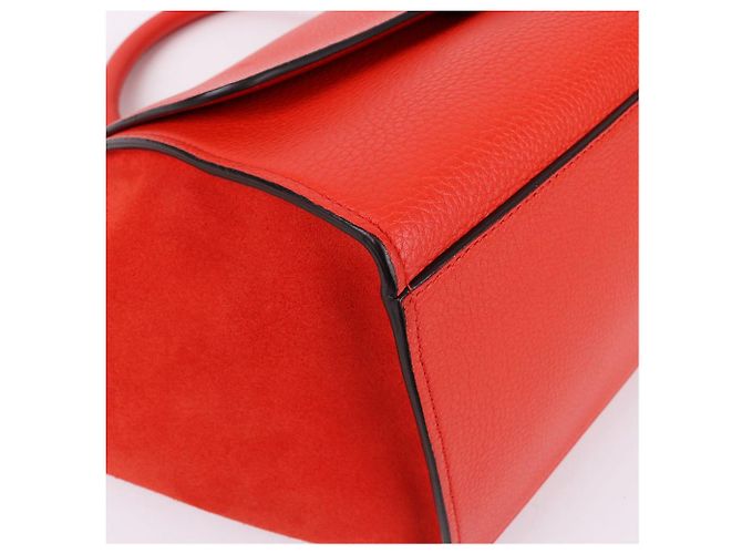 Céline Piccola borsa Trapeze con manico superiore Arancione - vista 11