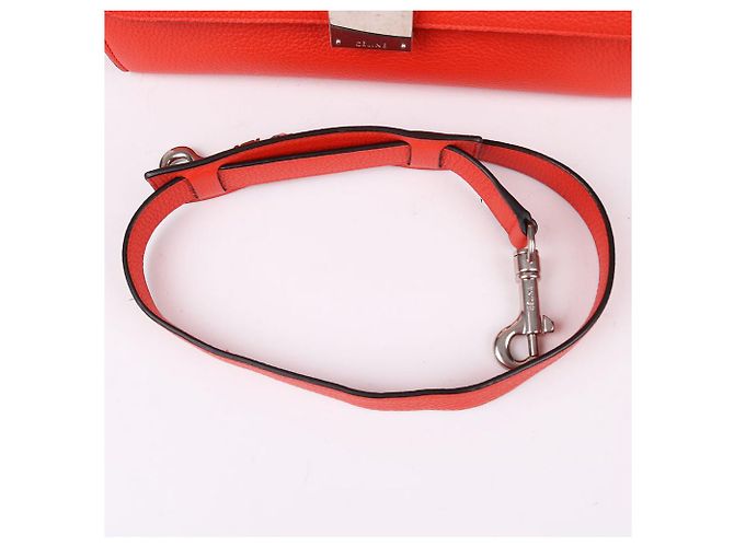 Céline Piccola borsa Trapeze con manico superiore Arancione - vista 8