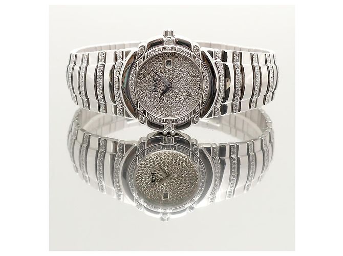 Piaget Orologio al quarzo Tanagra in oro bianco da uomo, dimensione Medium - vista 17