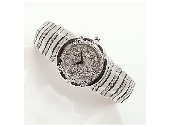 Piaget Orologio al quarzo Tanagra in oro bianco da uomo, dimensione Medium - vista 2
