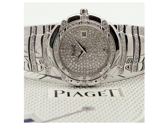 Piaget Orologio al quarzo Tanagra in oro bianco da uomo, dimensione Medium - vista 20