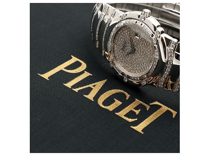 Piaget Orologio al quarzo Tanagra in oro bianco da uomo, dimensione Medium - vista 22