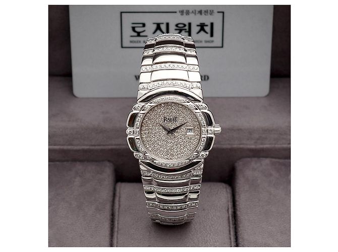 Piaget Orologio al quarzo Tanagra in oro bianco da uomo, dimensione Medium - vista 23