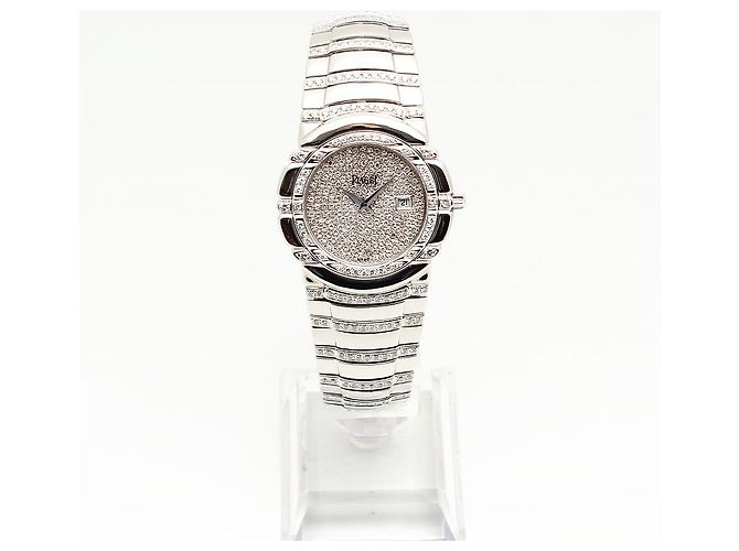 Piaget Orologio al quarzo Tanagra in oro bianco da uomo, dimensione Medium - vista 3