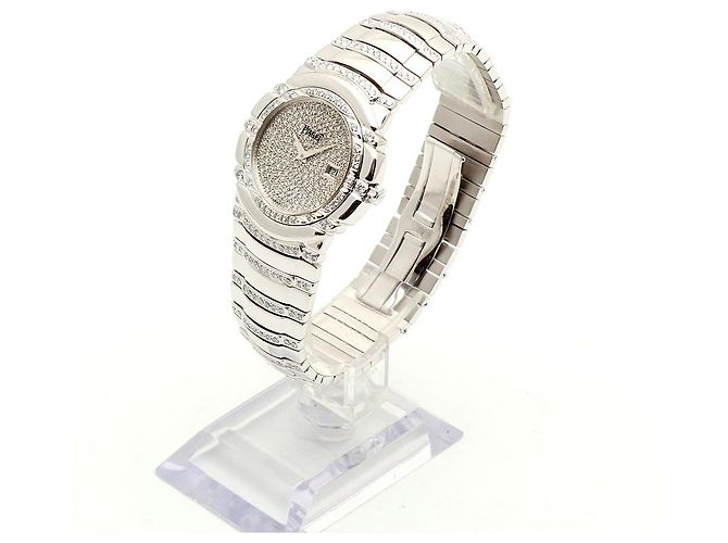 Piaget Orologio al quarzo Tanagra in oro bianco da uomo, dimensione Medium - vista 4