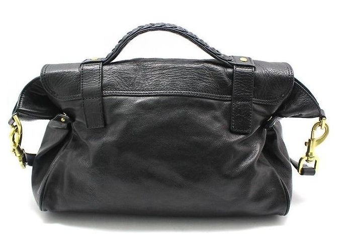 Mulberry Borsa a spalla Alexa in pelle nera Nero - vista 2