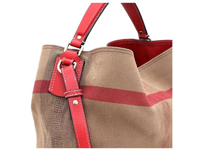 Burberry Borsa Bucket Hobo Tote Sussana e Borsa a Spalla Marrone - vista 5