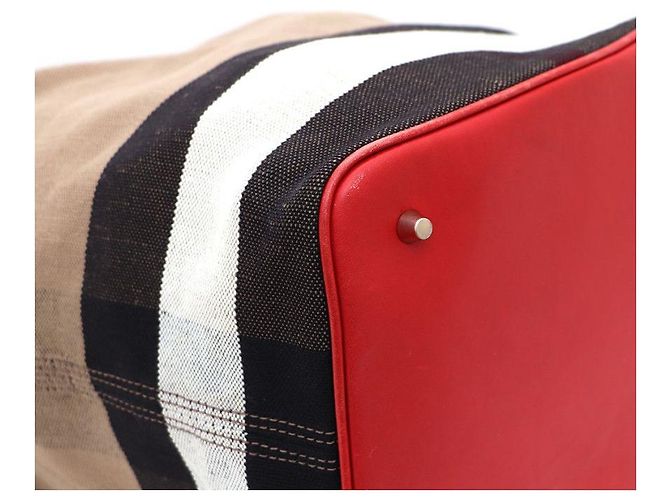Burberry Borsa Bucket Hobo Tote Sussana e Borsa a Spalla Marrone - vista 6
