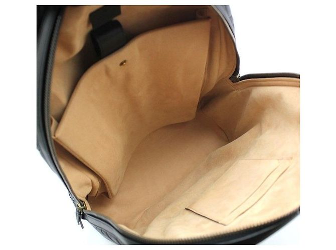 Gucci Zaino Black Matelassé Chevron Marmont Nero - vista 5