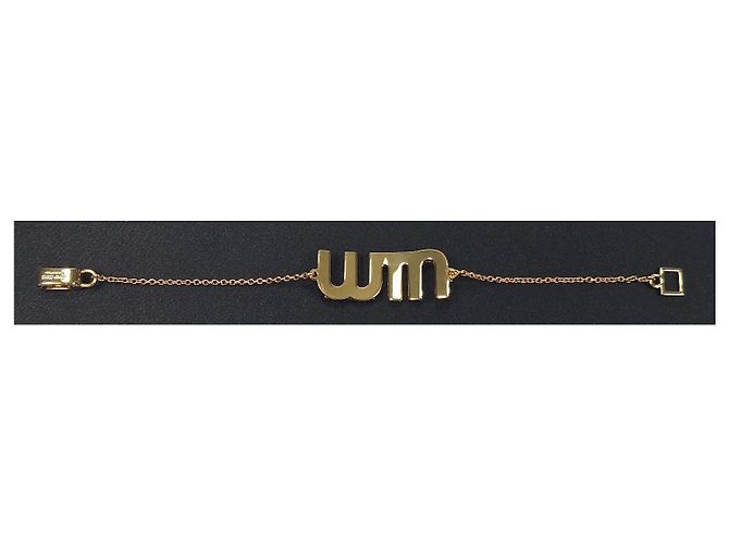 Miu Miu Kristallarmband Golden - Ansicht 5