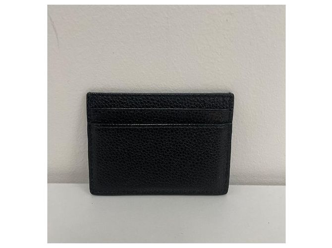 Gucci Jumi Leder Kartenetui Schwarz - Ansicht 5