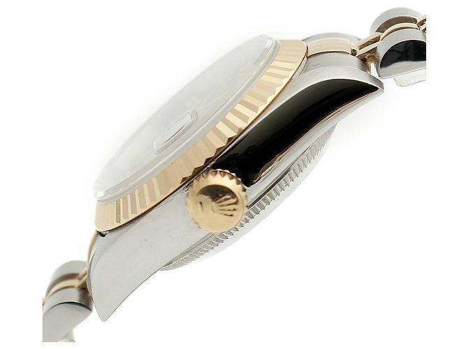 Rolex Reloj Datejust para mujer con esfera azul ombre y engaste de diamantes - vista 12