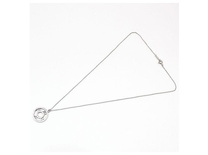 Tiffany & Co Collana con pendente Atlas Circle in argento sterling - vista 3